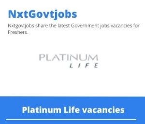 Platinum Life vacancies 2022 Apply Now @platinumlife.co.za