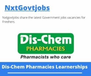 Dis-Chem Pharmacies Learnerships