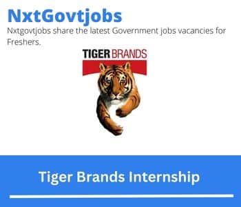 Tiger Brands Internship 2023 Active Internship Program