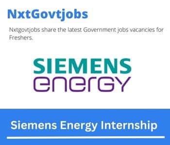 Siemens Energy Internship 2023 Avaliable Internships