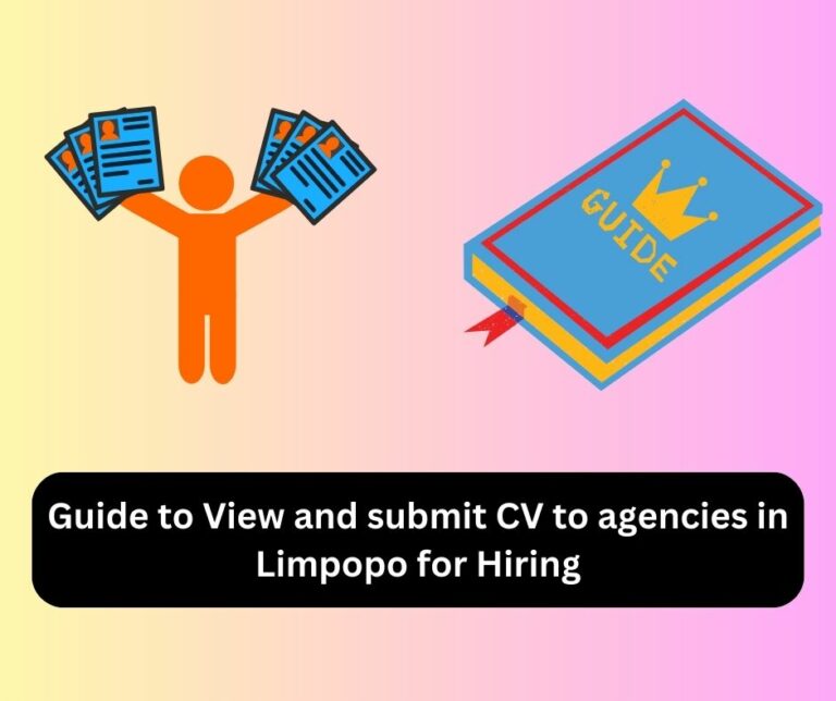 Guide to View and submit CV to agencies in Limpopo for Hiring