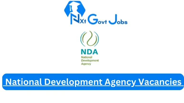 New National Development Agency Vacancies 2024 @www.nda.org.za Careers Portal