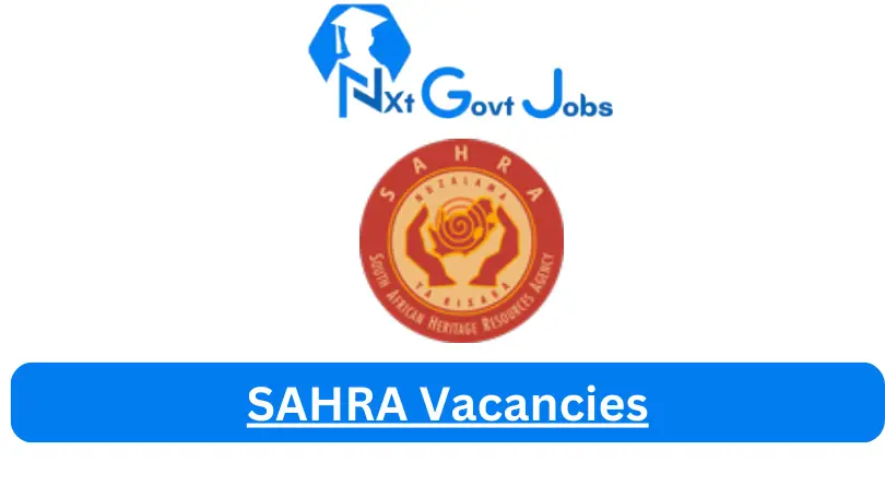 SAHRA Vacancies 2024