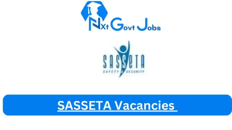 New SASSETA Vacancies 2024 @www.sasseta.org.za Careers Portal