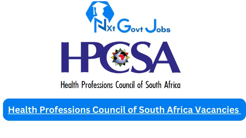 Health Professions Council of South Africa Vacancies 2024