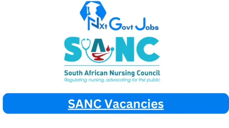 New SANC Vacancies 2024 @www.sanc.co.za Careers Portal