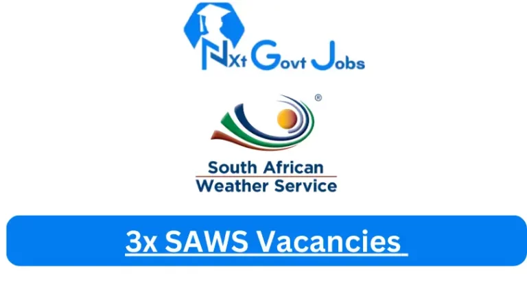 New SAWS Vacancies 2024 @www.weathersa.co.za Careers Portal