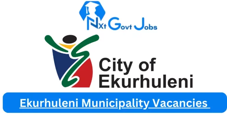 Ekurhuleni Municipality Clinics Vacancies 2024 Apply Online @www.ekurhuleni.gov.za