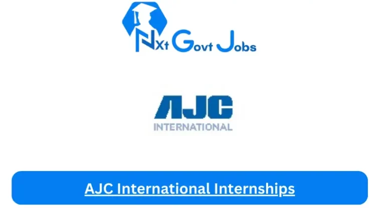 AJC International Internship 2023 Active Internship Program