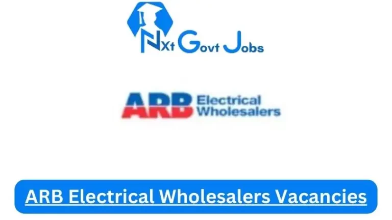 4X New ARB Electrical Wholesalers Vacancies 2024 @arb.co.za Career Portal