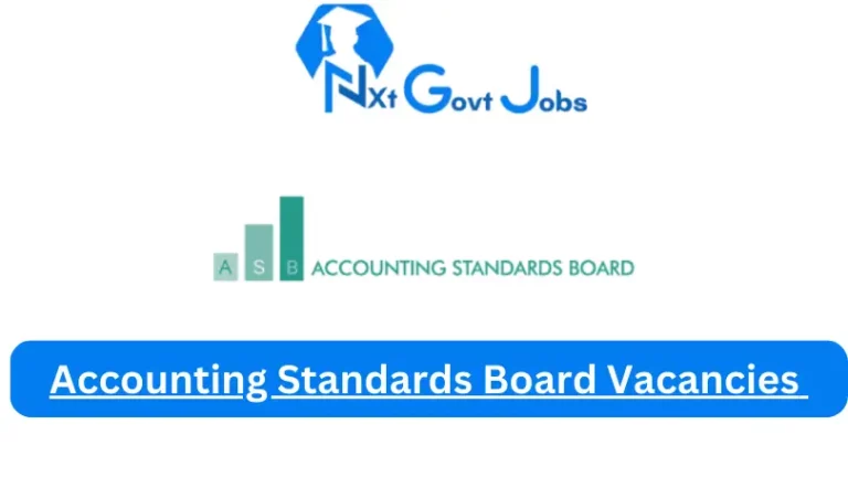 New Accounting Standards Board Vacancies 2024 @www..asb.co.za Careers Portal