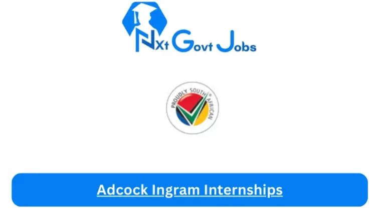 Adcock Ingram Internship 2023 Active Internship Program