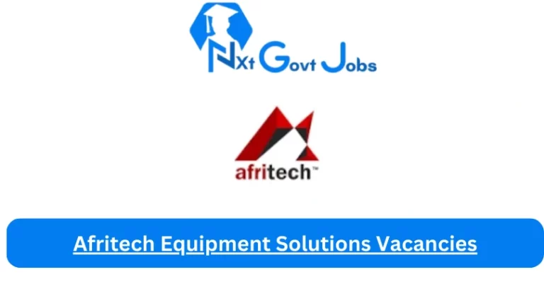 New Afritech Equipment Solutions Vacancies 2024 @www.afritec.co.za Career Portal