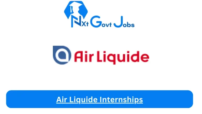 Air Liquide Internship 2023 Active Internship Program
