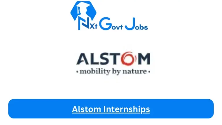 Alstom Internship 2023 Active Internship Program