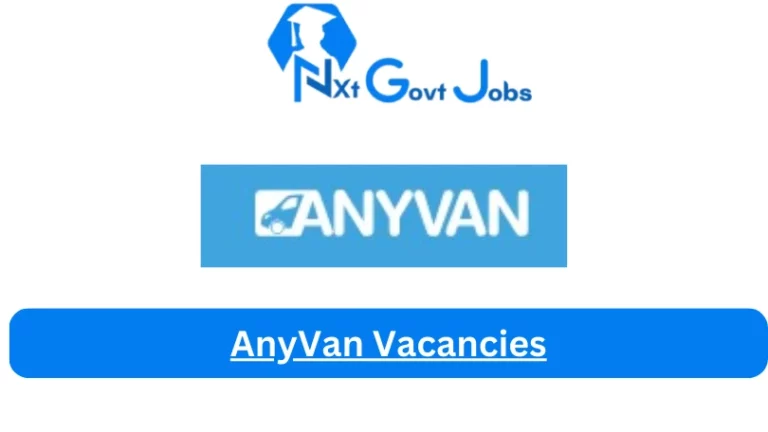 6x New AnyVan Vacancies 2024 @www.anyvan.com Career Portal