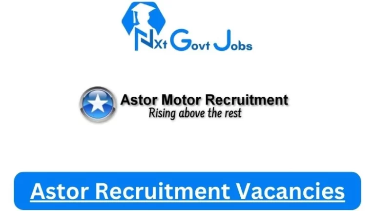 New Astor Recruitment Vacancies 2024 @www.astorrecruitment.co.za Career Portal
