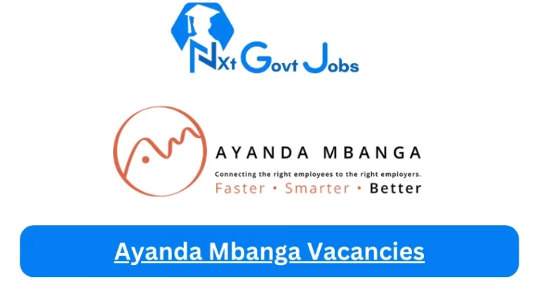 5x New Ayanda Mbanga Vacancies 2024 @ayandambanga.co.za Career Portal