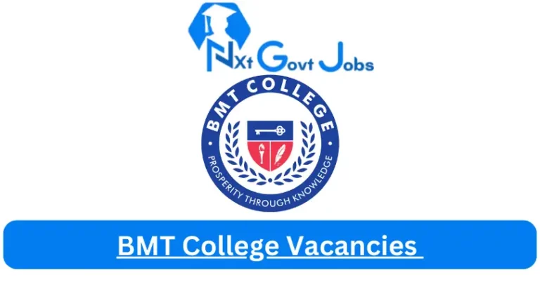 New X1 BMT College Vacancies 2024 | Apply Now @www.bmtcollege.ac.za for Cleaner, Admin, Assistant Jobs