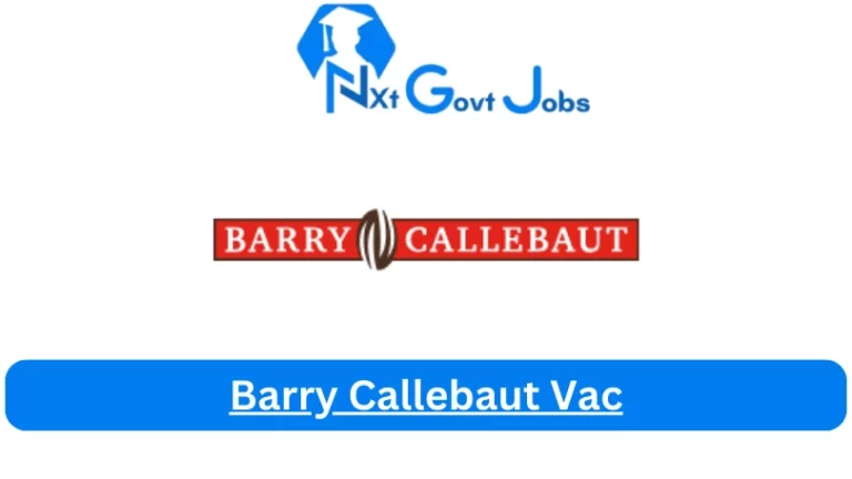 New Barry Callebaut Vacancies 2024 @www.barry-callebaut.com Career Portal