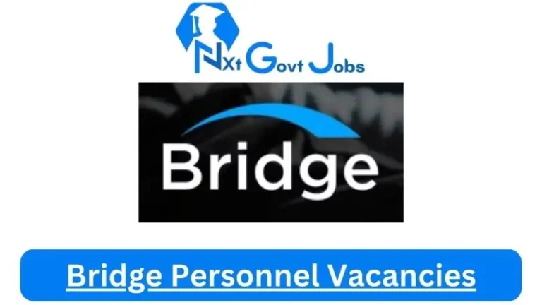 New Bridge Personnel Vacancies 2024 @www.bridgepersonnel.com Career Portal
