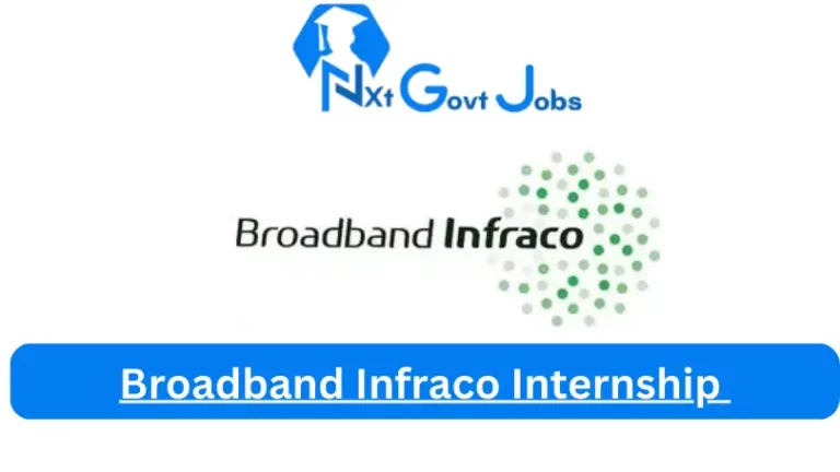 Broadband Infraco Internship 2023 Active Internship Program
