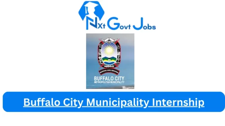 Buffalo City Municipality Internship 2023 Active Internship Program