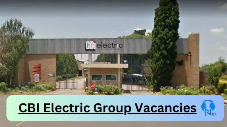 New CBI Electric Group Vacancies 2024 @www.cbi-electric.co.za Career Portal