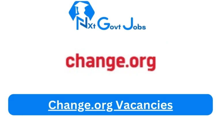 New Change.org Vacancies 2024 @www.change.org Career Portal