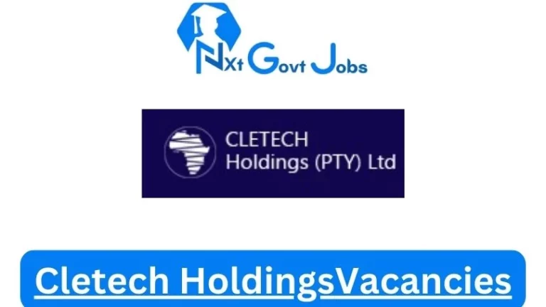 5x New Cletech Holdings Vacancies 2024 @cletech.co.za Career Portal