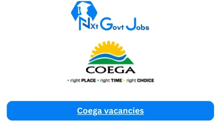 New X1 COEGA Vacancies 2024 | Apply Now @www.coega.co.za for Cleaner, Assistant Jobs