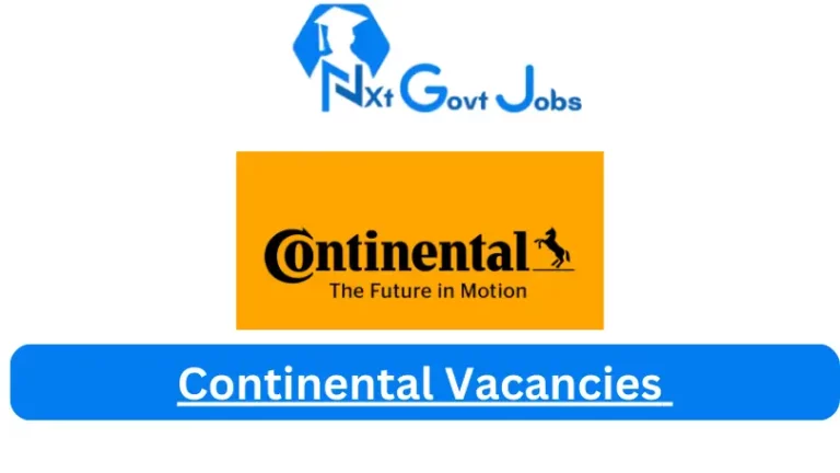 4x New Continental Vacancies 2024 @continental-tyres.co.za Career Portal