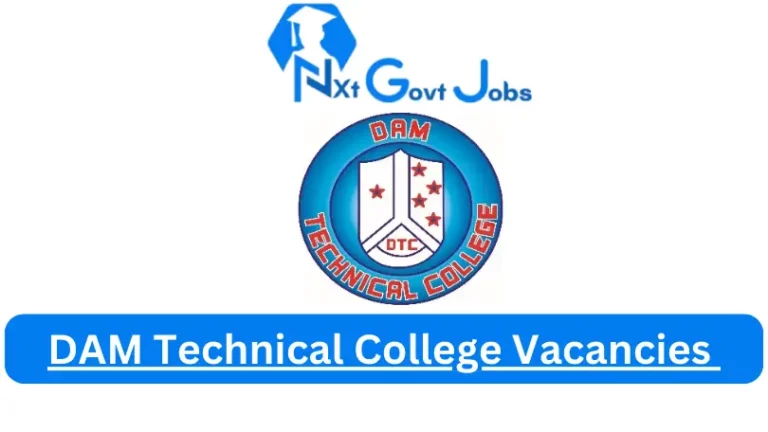 DAM Technical College Vacancies 2024 @www.damtraining.co.za Careers