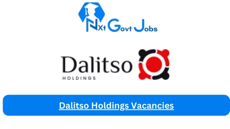 5x New Dalitso Holdings Vacancies 2024 @dalitso.co.za Career Portal