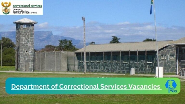 New Department of Correctional Services Vacancies 2024 Apply @www.dcs.gov.za Career Portal
