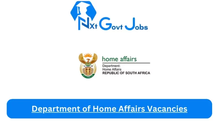 New Department of Home Affairs Vacancies 2024 Apply@www.dha.gov.za Career Portal