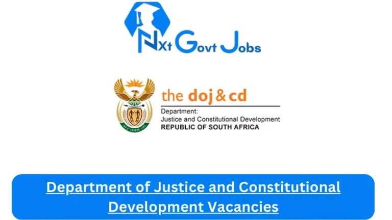 New Department of Justice and Constitutional Development Vacancies 2024 Apply@www.justice.gov.za Career Portal