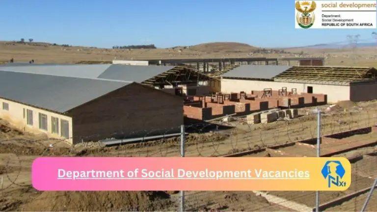 Department Of Social Development Social Auxiliary Work Vacancies 2024 Apply Online @www.dsd.gov.za