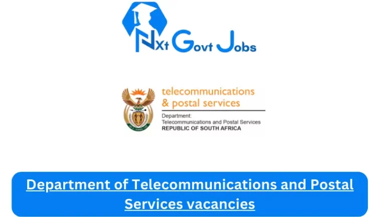 New Department of Telecommunications and Postal Services vacancies 2024 Apply@www.dtps.gov.za Career Portal