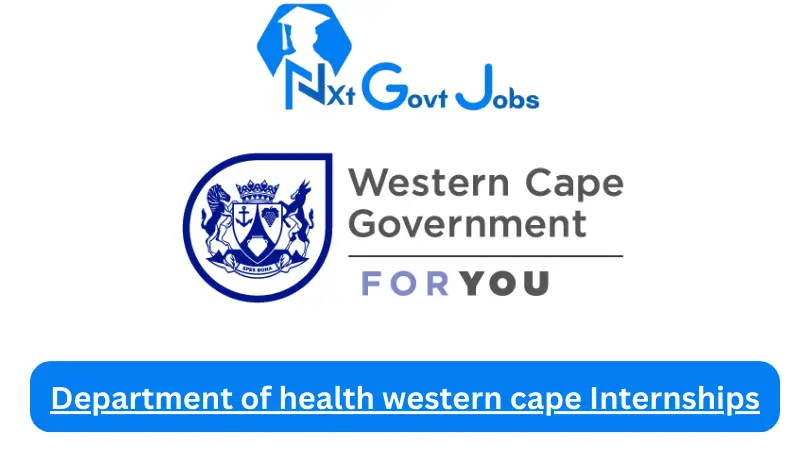 Department of health western cape Internship 2023 Active Internship Program