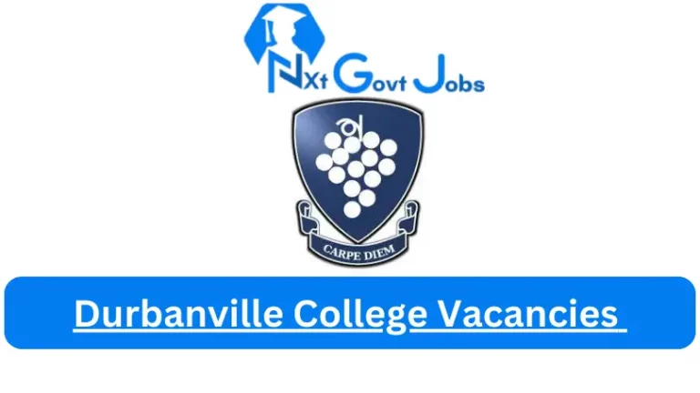 New X1 Durbanville College Vacancies 2024 | Apply Now @durbanvillecollege.ac.za for Cleaner, Supervisor Jobs