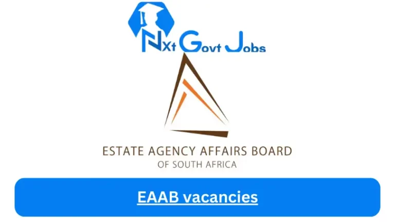 EAAB vacancies 2024 @eaab.org.za Career Portal