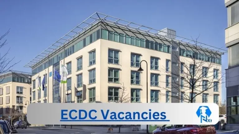 4X New ECDC Vacancies 2024 @www.ecdc.europa.eu Career Portal