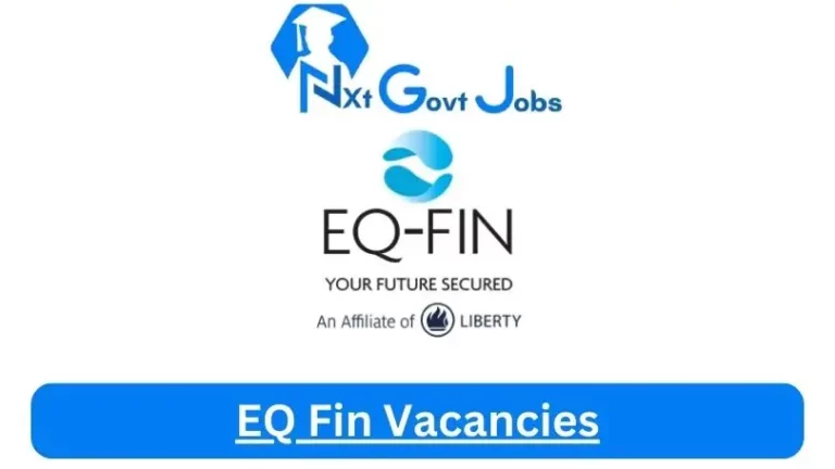 New X1 EQ Fin Vacancies 2024 | Apply Now @www.eqfin.co.za for Supervisor, Admin Jobs