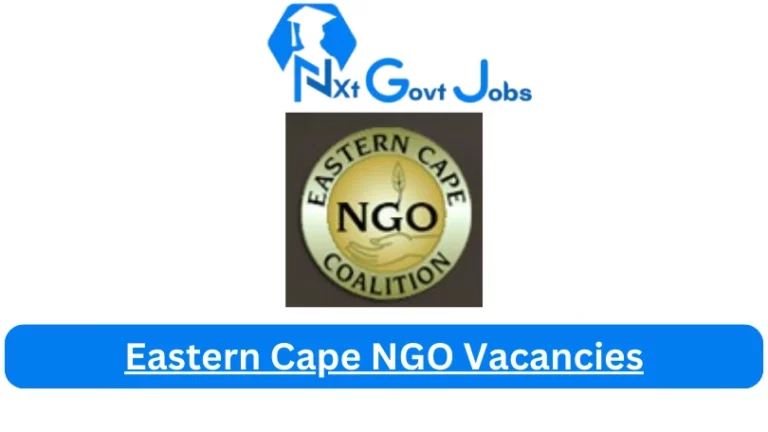 New Eastern Cape NGO Vacancies 2024 @www.ecngoc.co.za Career Portal