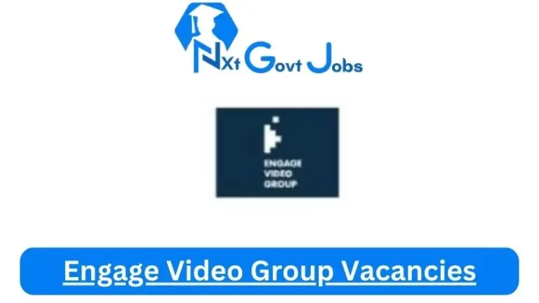 4x New Engage Video Group Vacancies 2024 @engagevideogroup.com Career Portal