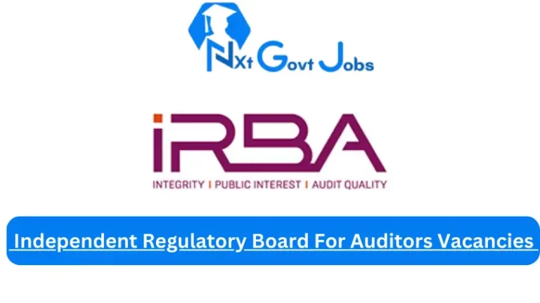 3x New Independent Regulatory Board For Auditors Vacancies 2024 @www.irba.co.za Careers Portal