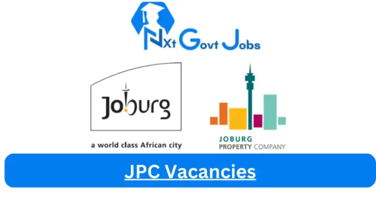1x New JPC Vacancies 2024 @www.jhbproperty.co.za Careers Portal