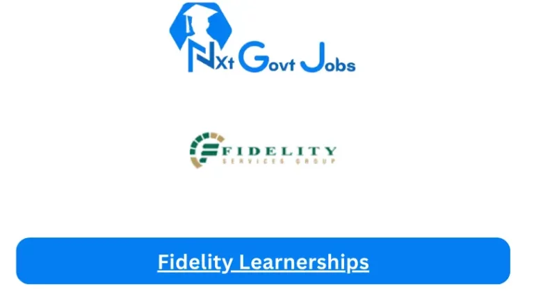 Fidelity Learnerships 2023 Avaliable Learnerships