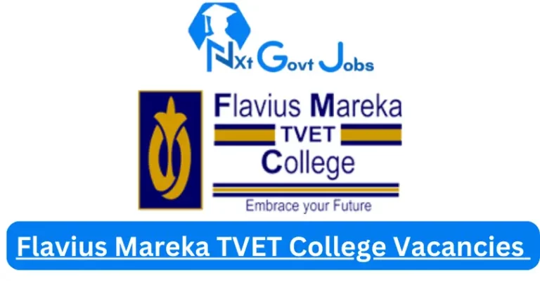 Flavius Mareka TVET College Vacancies 2024 @flaviusmareka.net Careers